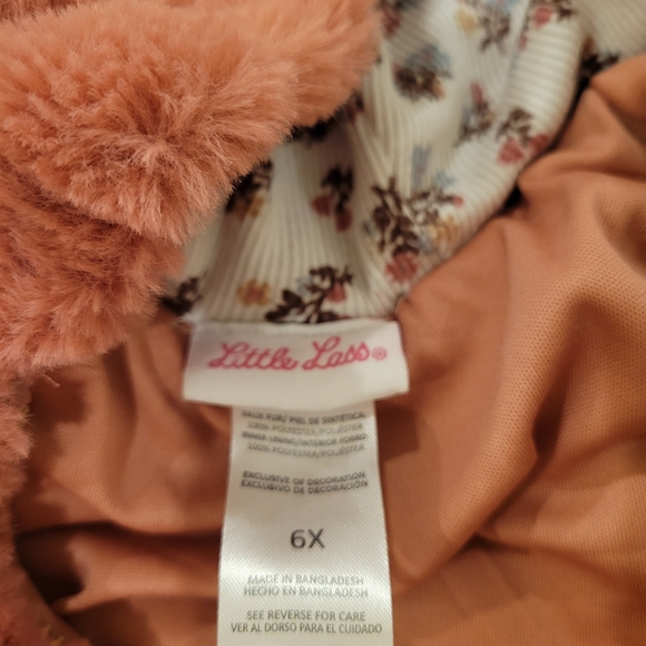 Floral Top and Pants Set with Pink Vest - Picture 2 of 4